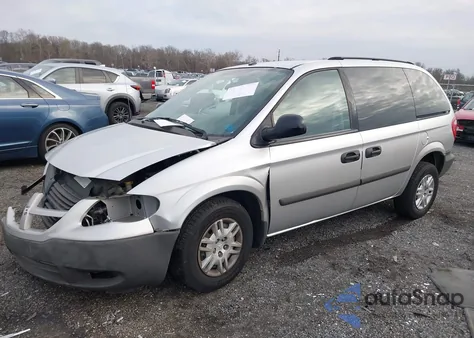 2007 Dodge Caravan Se from USA, damaged, VIN 1D4GP25R17B204689